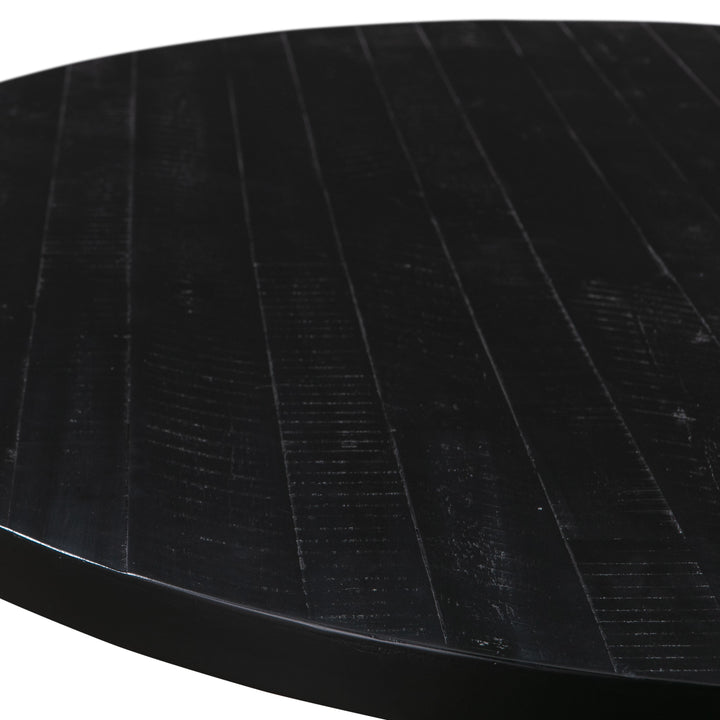 Rishi Black Rope Round Table