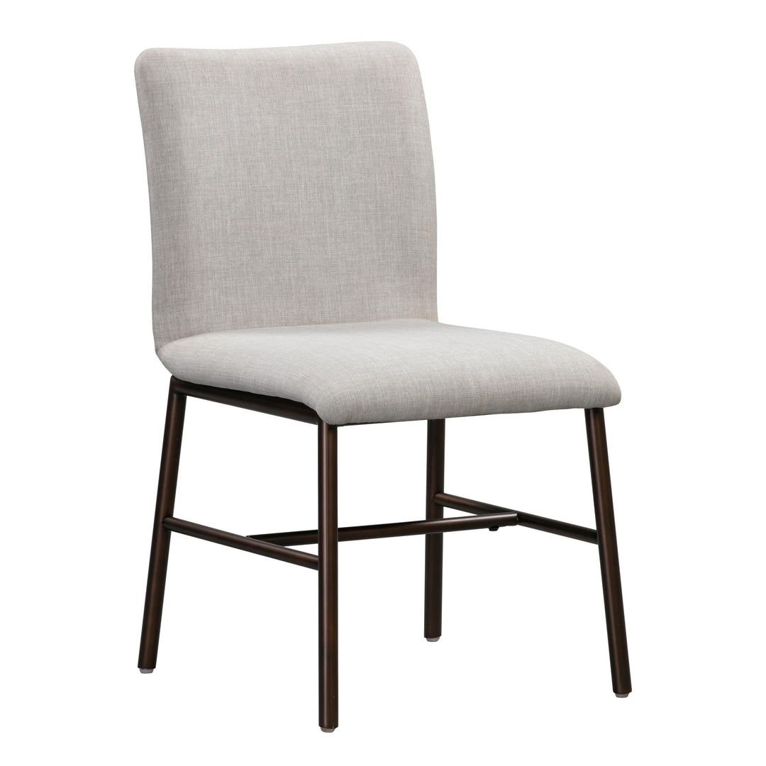 Bushwick Taupe Upholstered Dining Chair