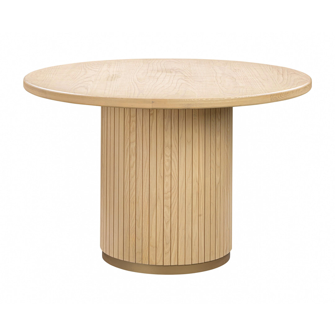 Chelsea Round Oak Dining Table