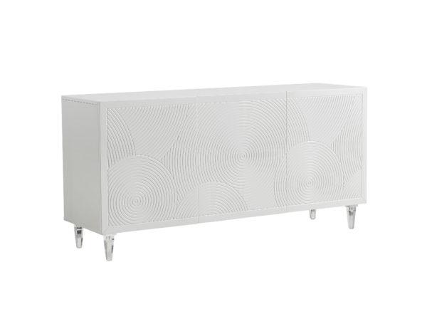 Karma White Lacquer Buffet