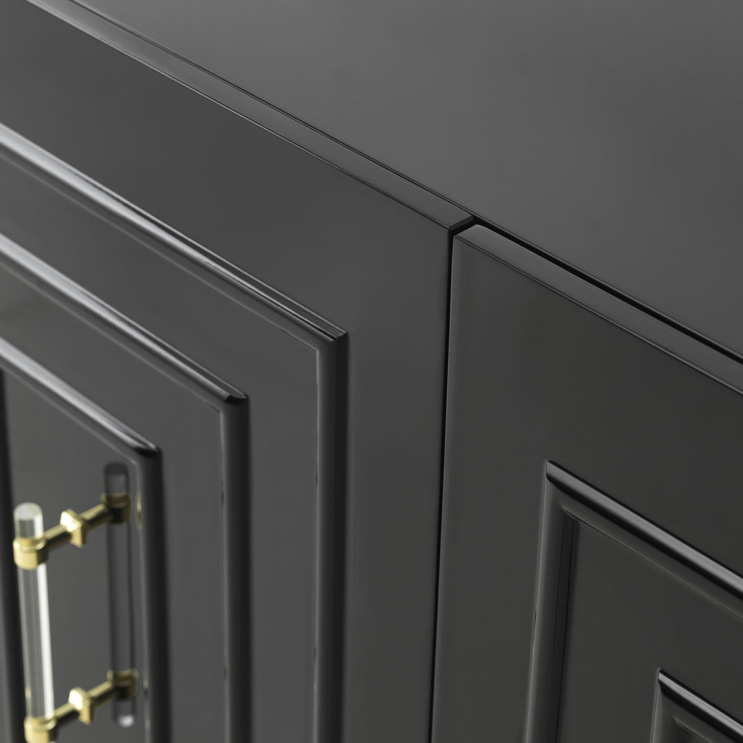 Famke Black Lacquer Buffet