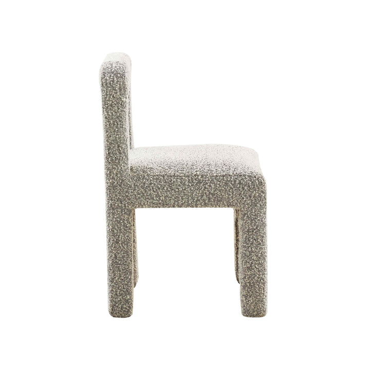 Hazel Grey Boucle Dining Chair