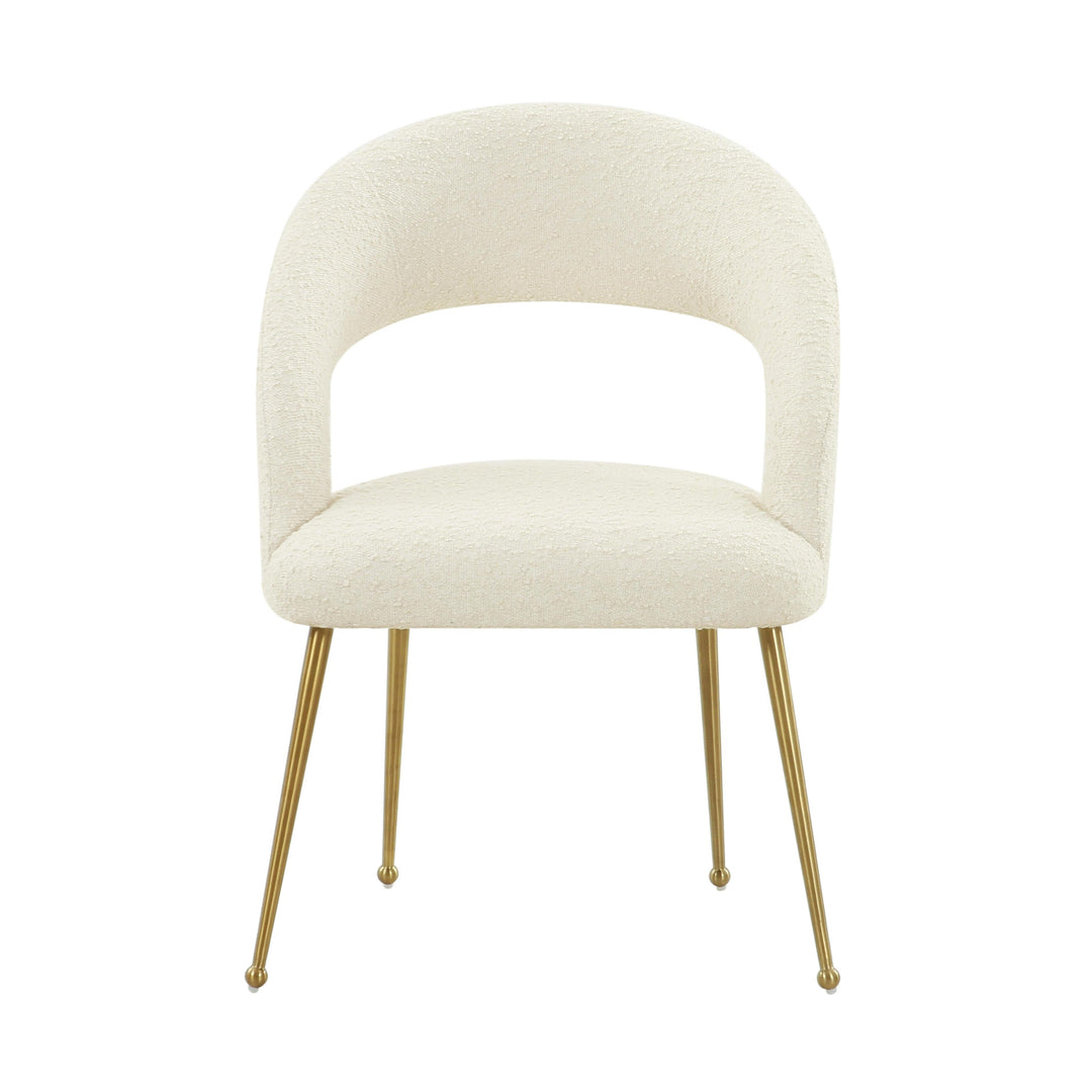 Rocco Cream Performance Boucle Dining Chair