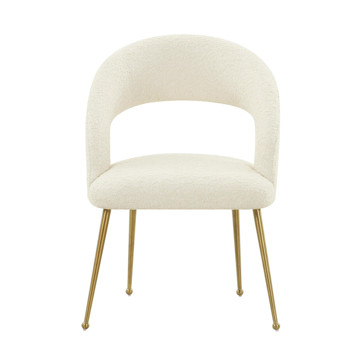 Rocco Cream Performance Boucle Dining Chair