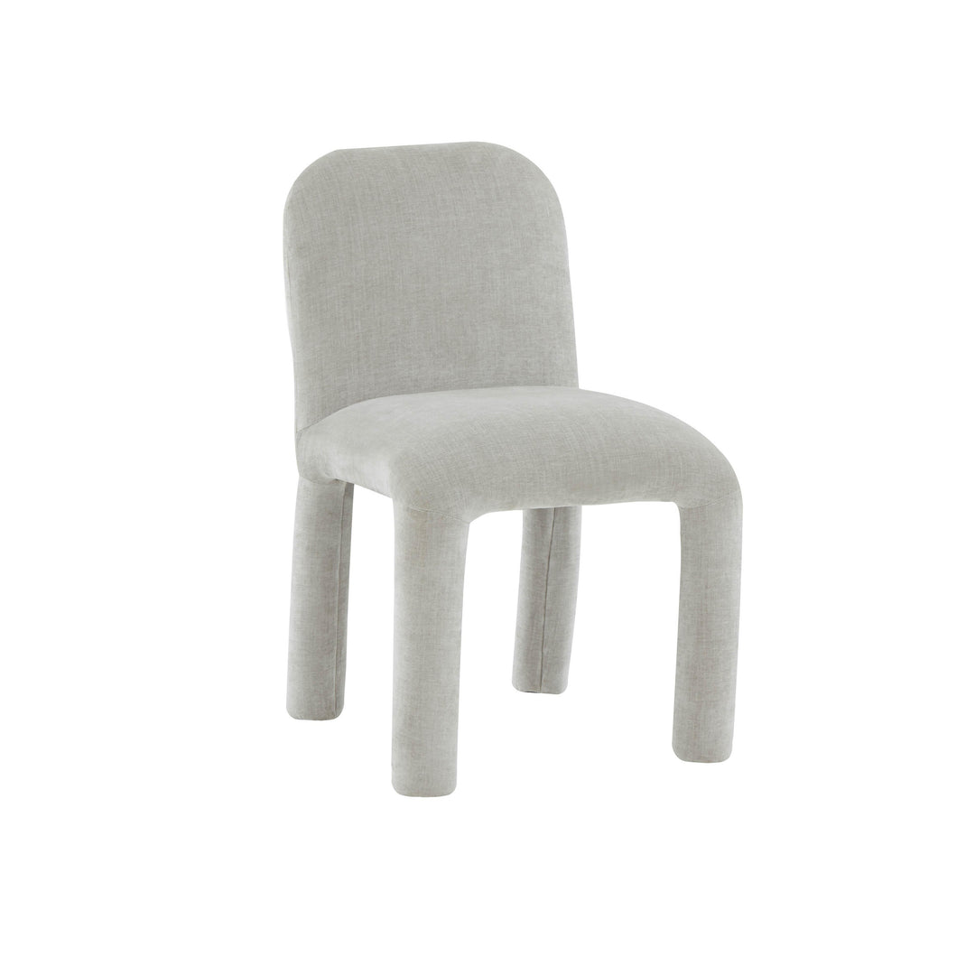 Georgia Light Grey Performance Chenille Dining Chair