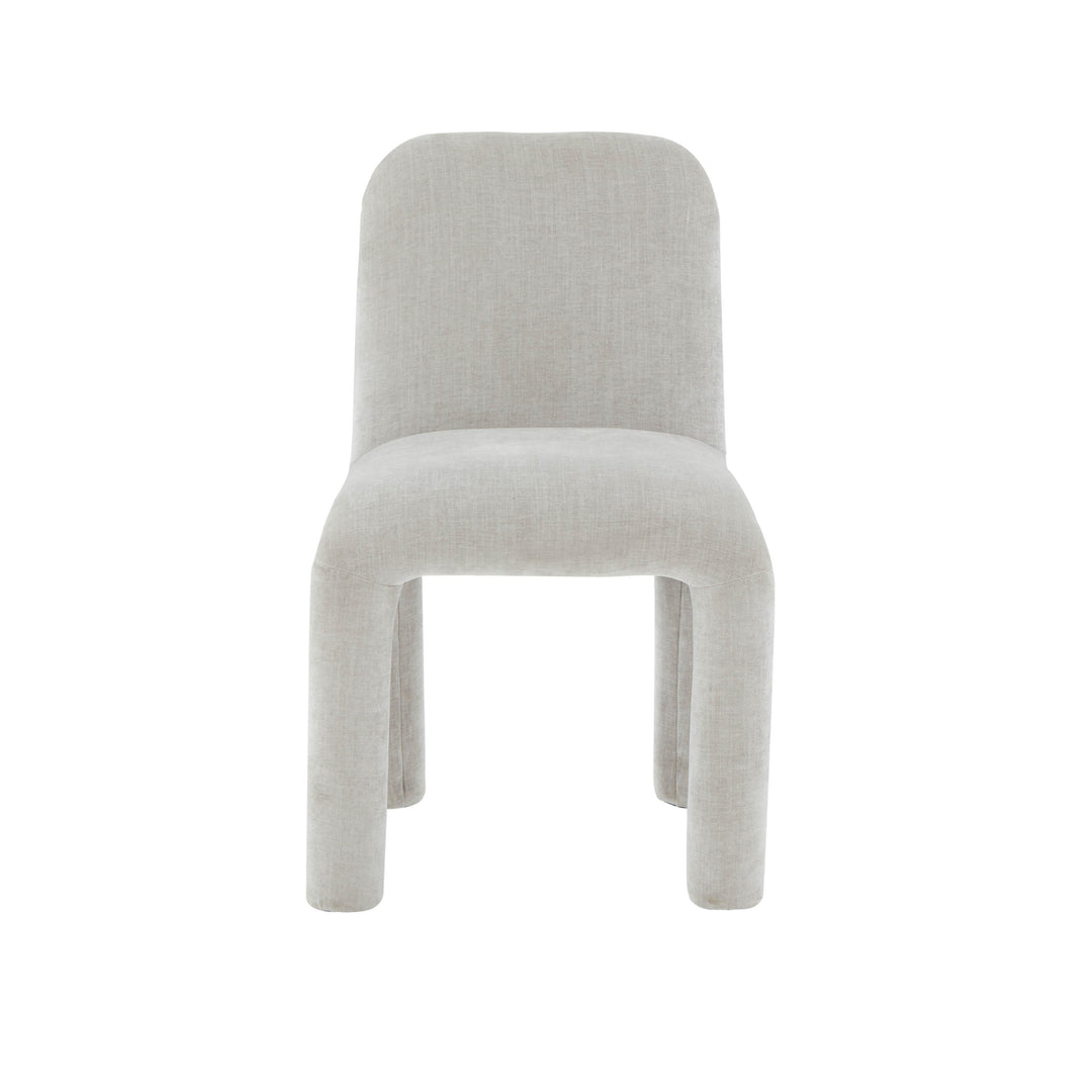 Georgia Light Grey Performance Chenille Dining Chair