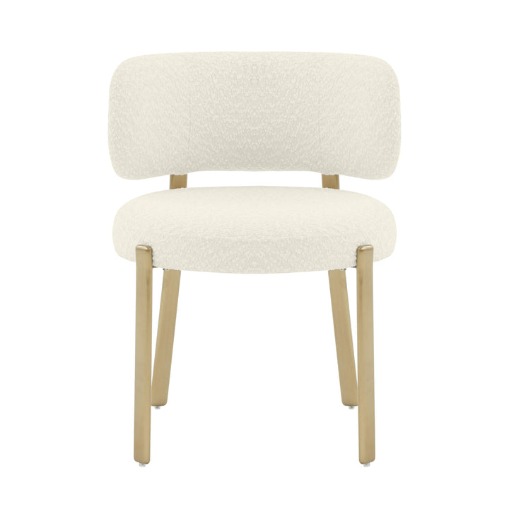 Margaret Cream Performance Boucle Dining Chair