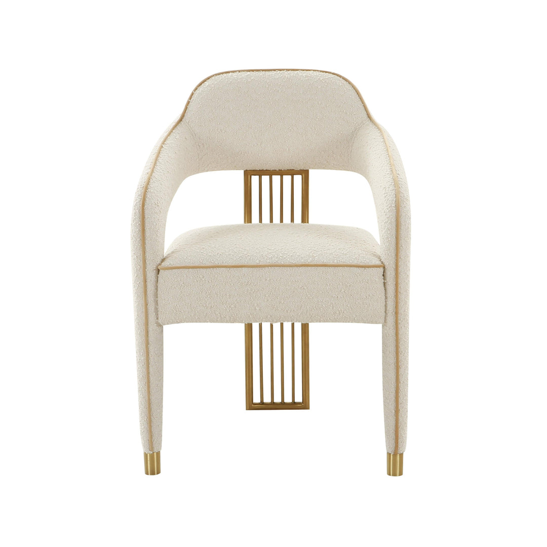 Corralis Cream Boucle Dining Chair