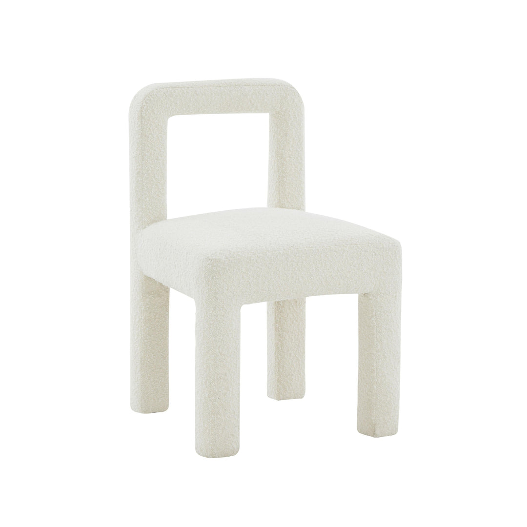 Hazel Cream Boucle Dining Chair