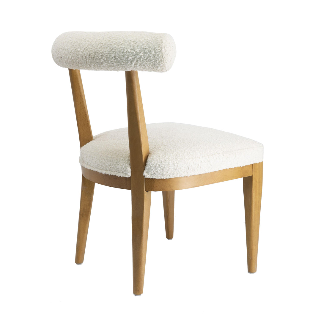 Palla Cream Performance Boucle Dining Chair