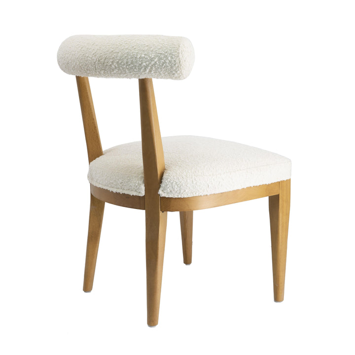 Palla Cream Performance Boucle Dining Chair