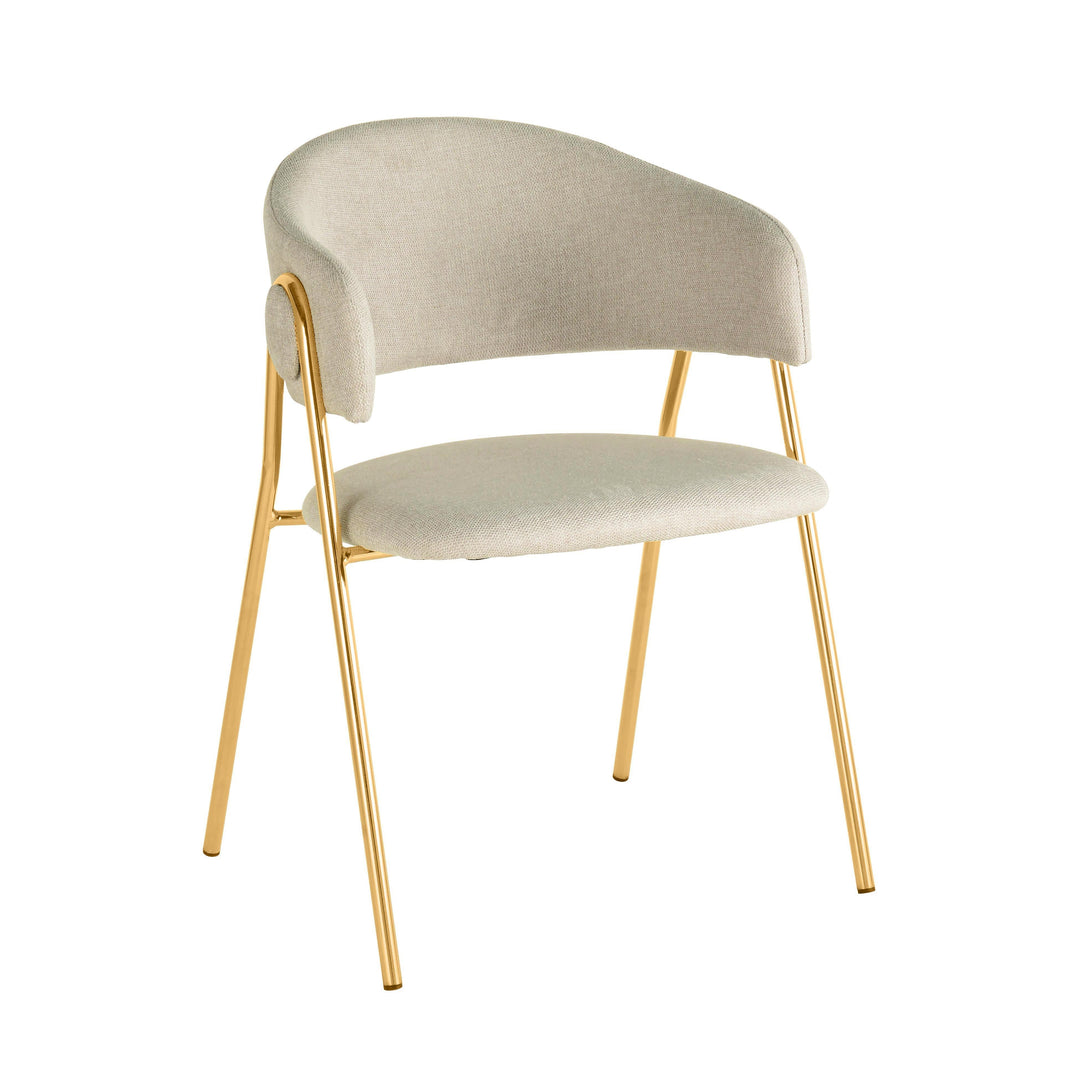 Lara Cream Dining Chair by Inspire Me! Home Décor