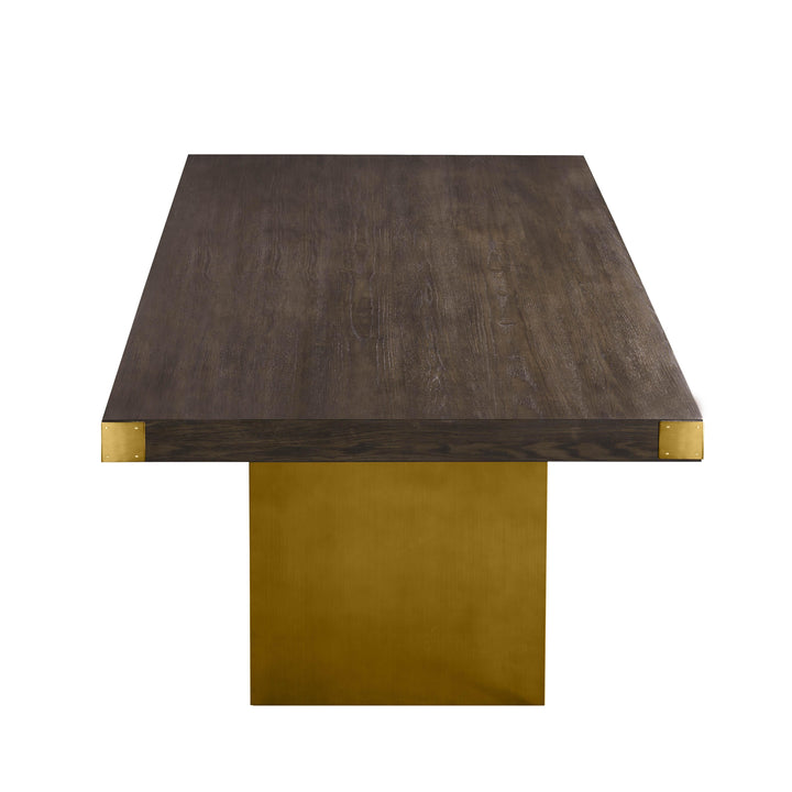 Selena Chocolate Brown Ash Dining Table