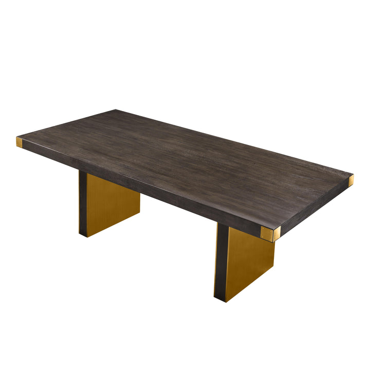 Selena Chocolate Brown Ash Dining Table