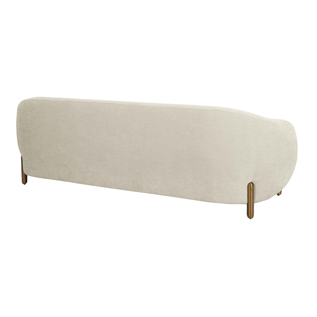 Lina Cream Textured Linen Sofa