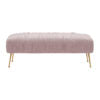 Jessica Mauve Velvet Bench