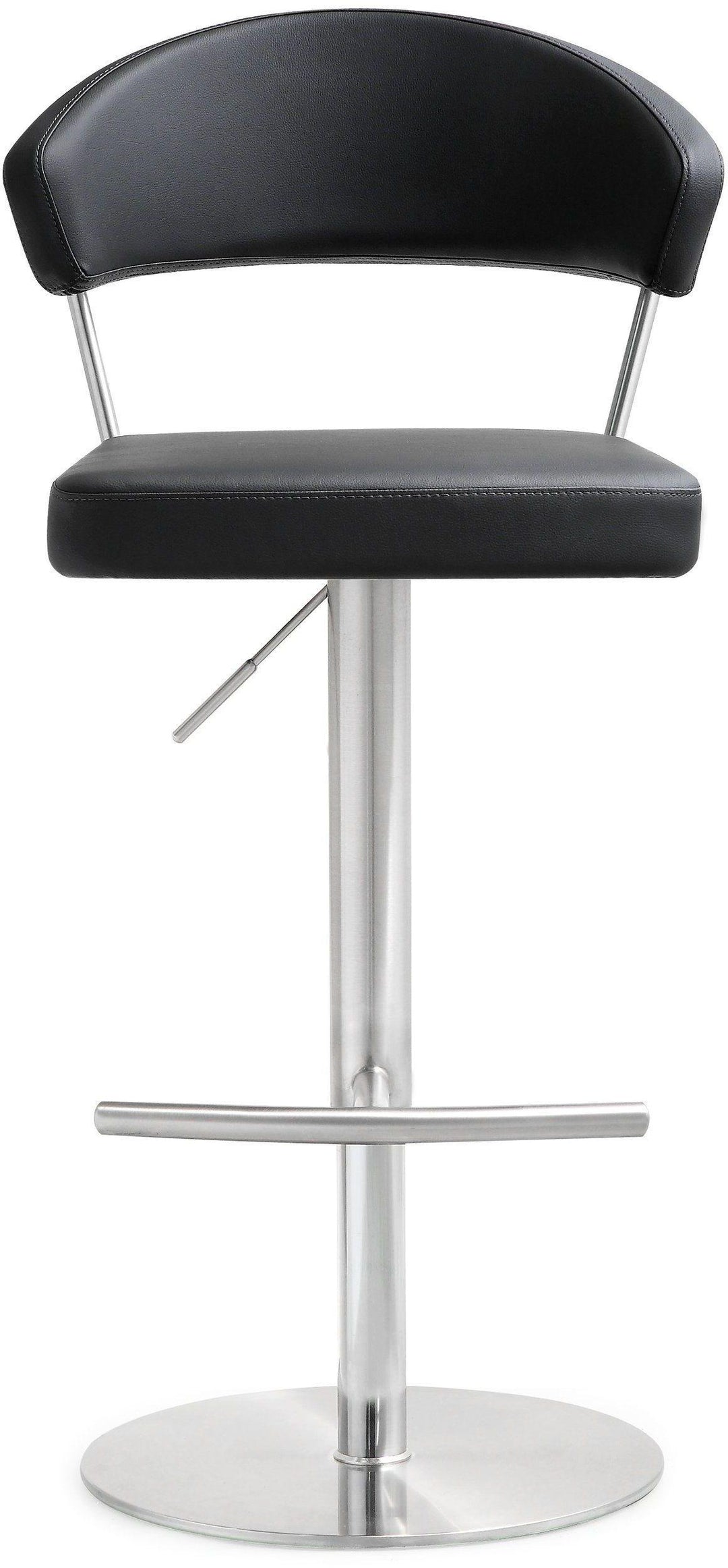 Cosmo Black Steel Barstool