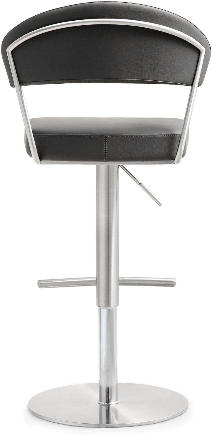 Cosmo Grey Steel Barstool