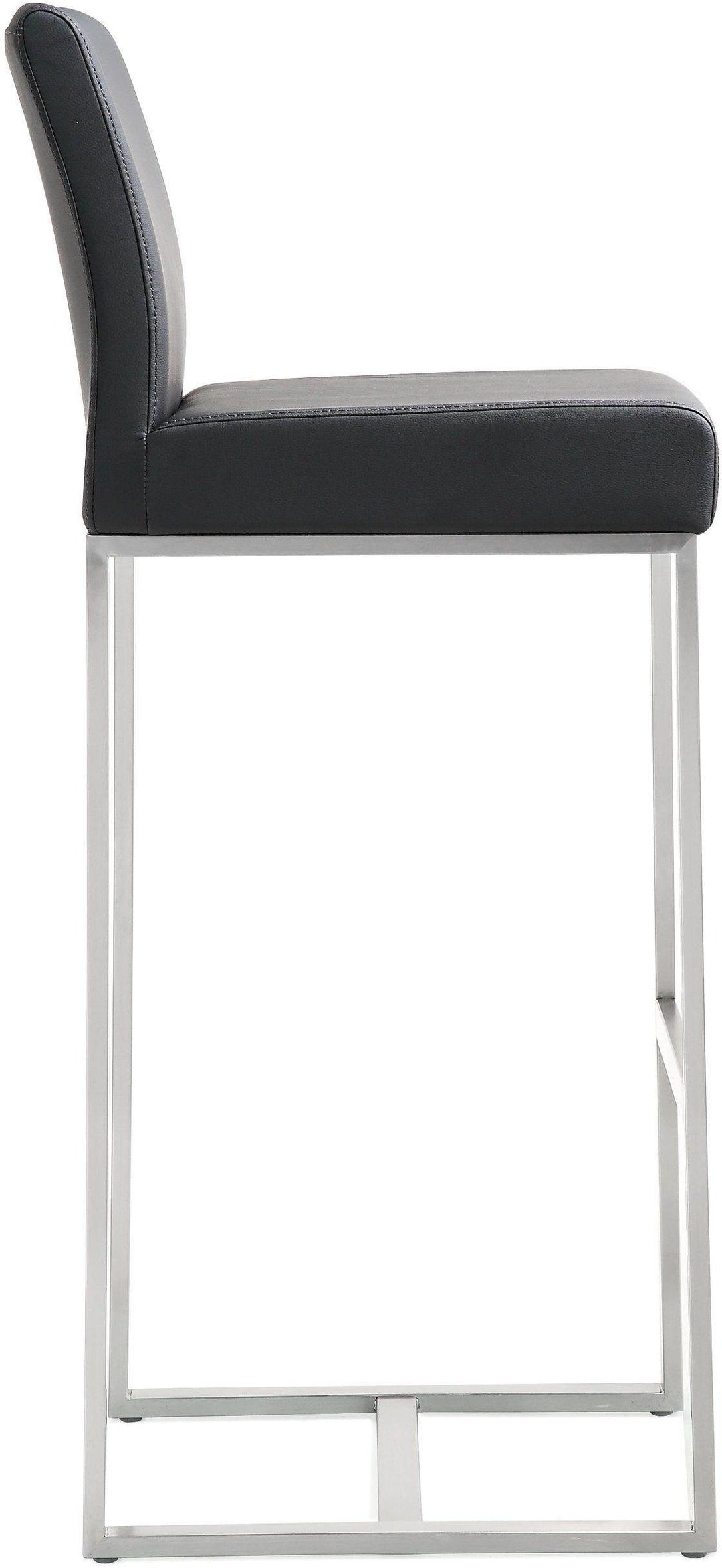 Denmark Black Steel Barstool