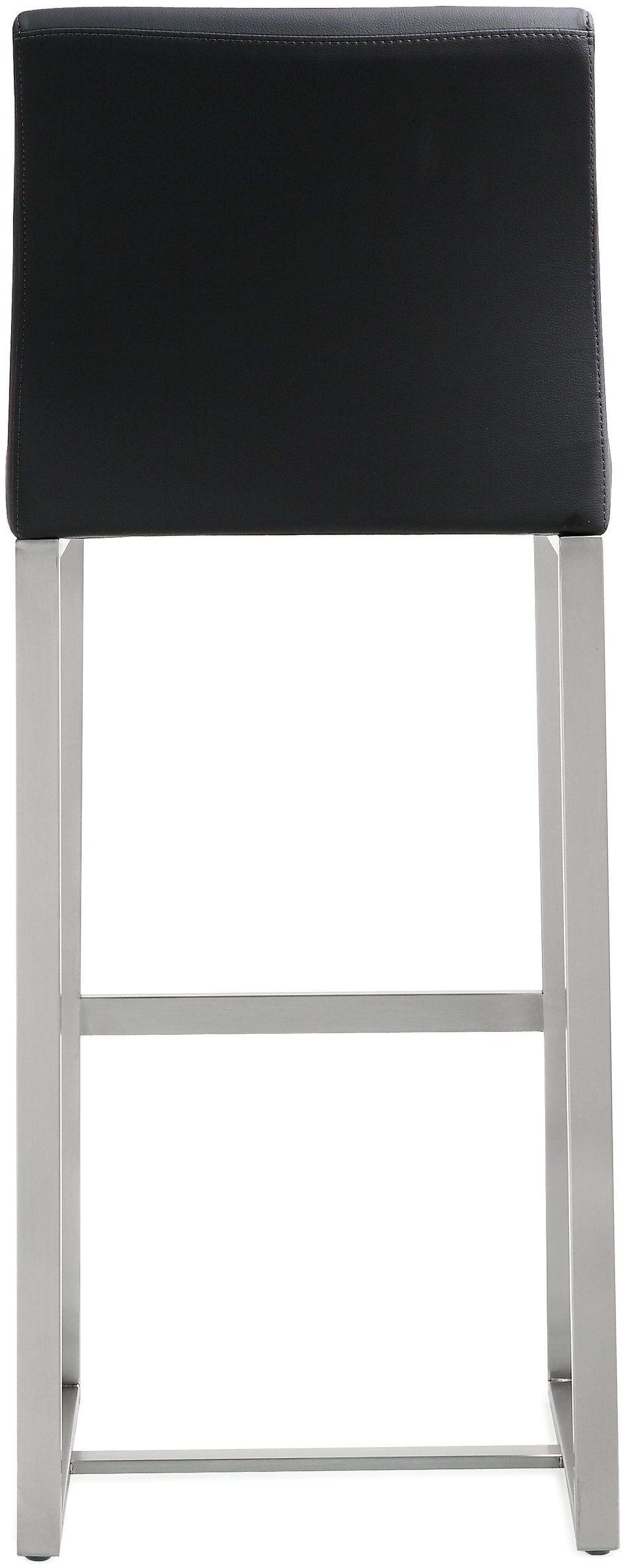 Denmark Black Steel Barstool