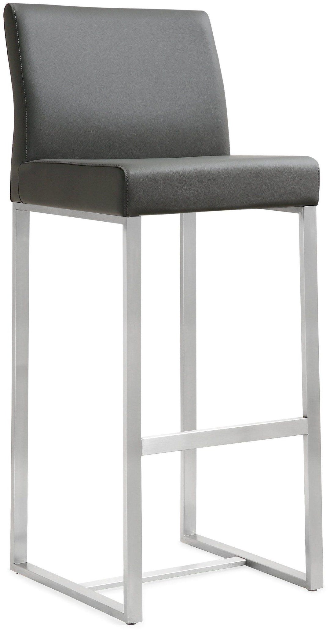 Denmark Grey Steel Barstool