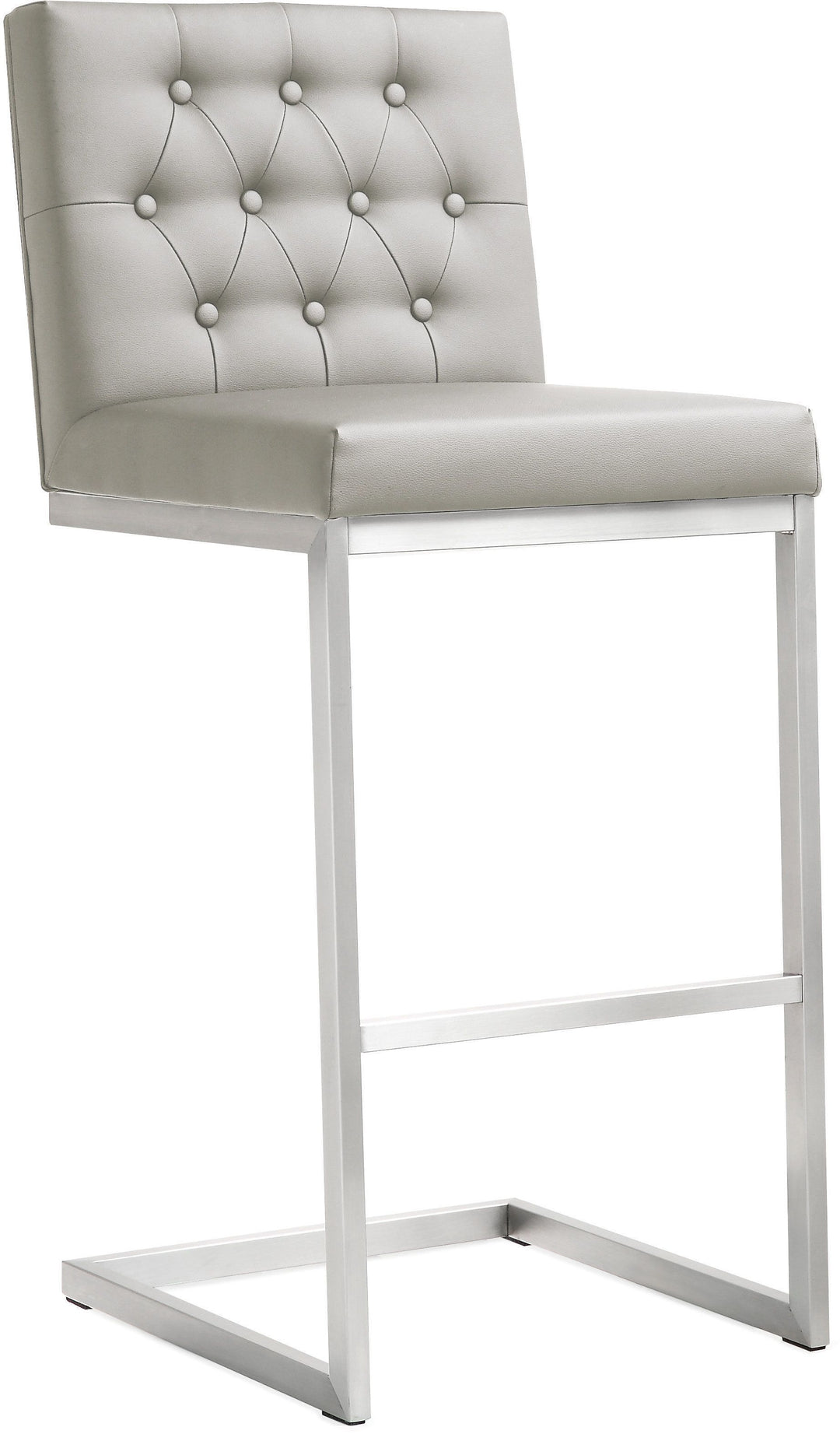 Helsinki Light Grey Steel Barstool