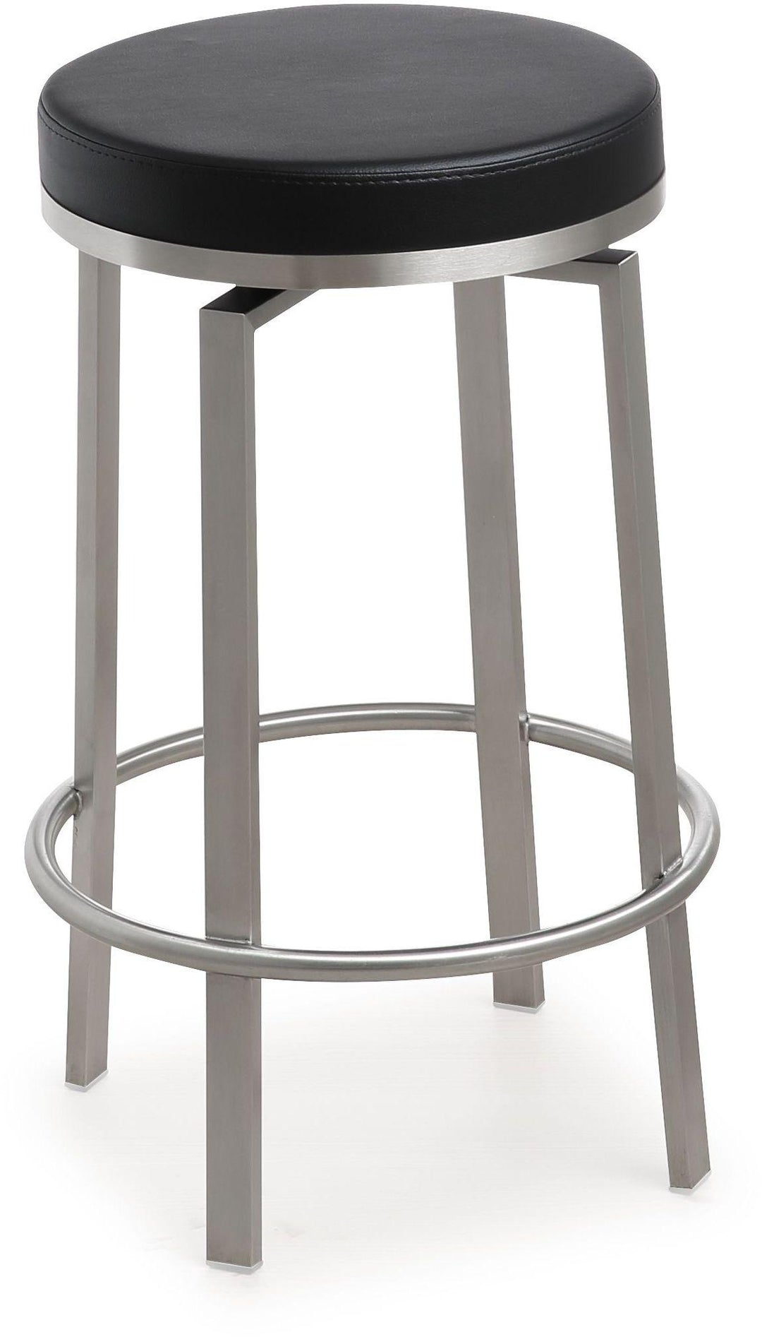 Pratt Black Steel Counter Stool - Set of 2