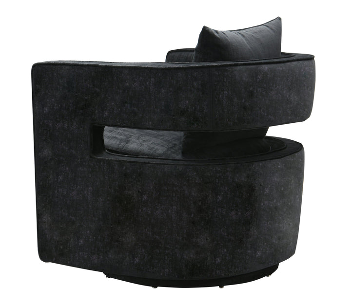 Kennedy Black Swivel Chair