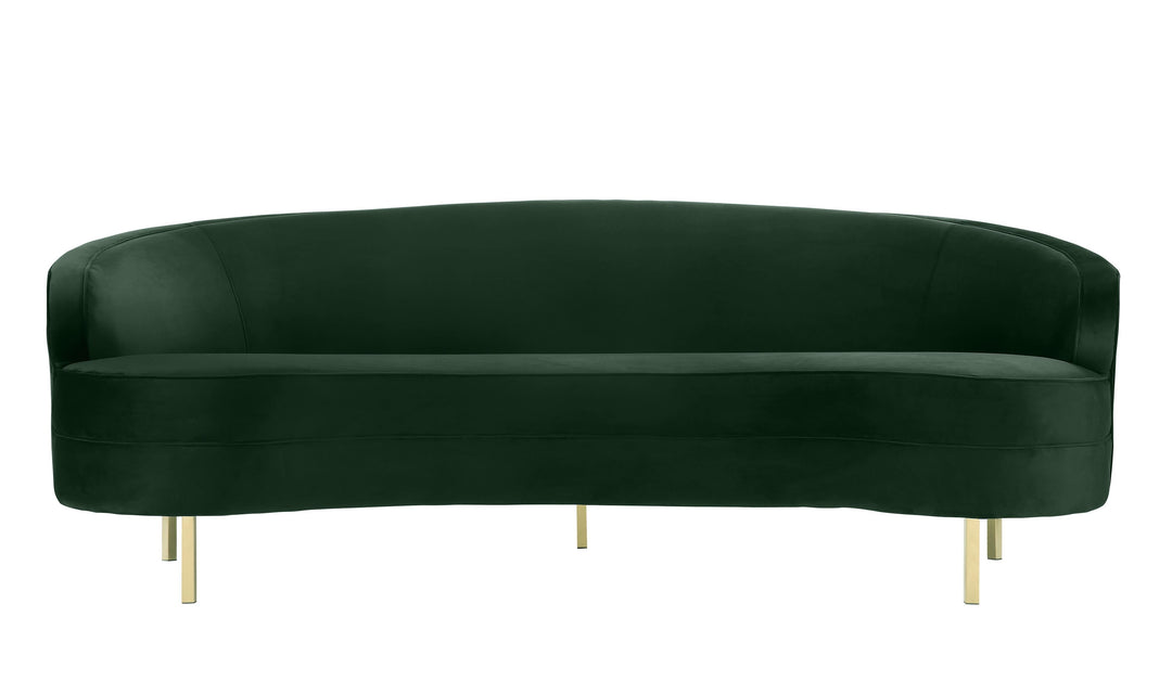 Baila Green Velvet Sofa