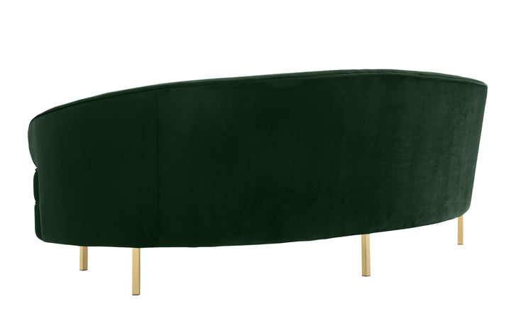 Baila Green Velvet Sofa