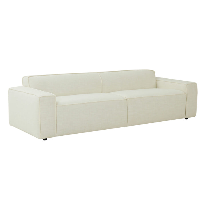 Olafur Cream Linen Sofa