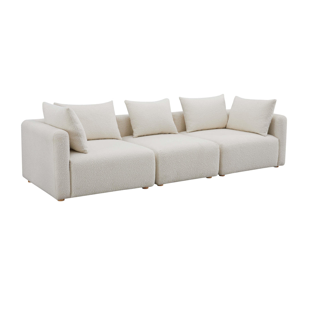 Hangover Cream Boucle Sofa