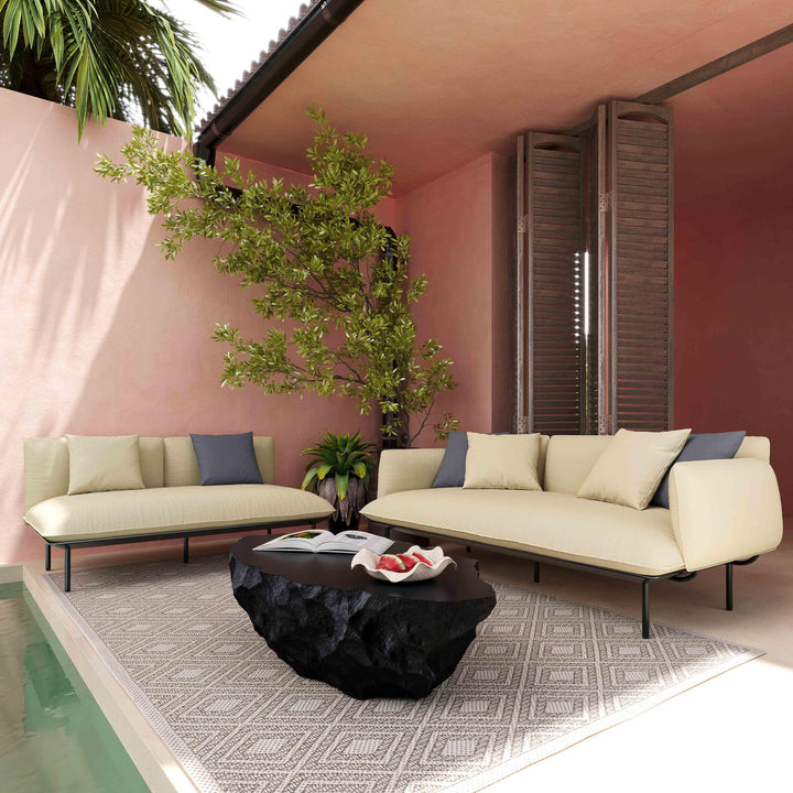 Katti Beige Outdoor Sofa