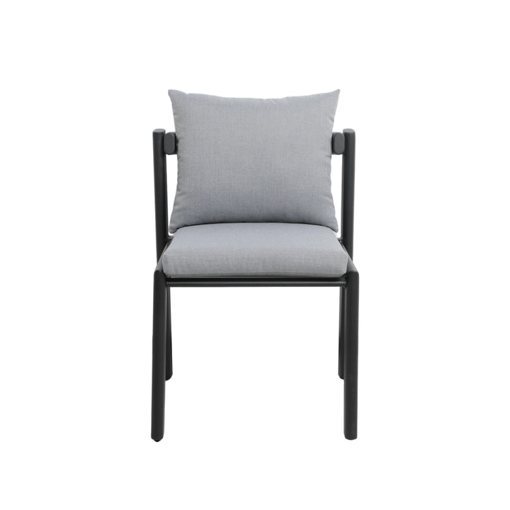 Nancy Grey Outdoor Dining Chair