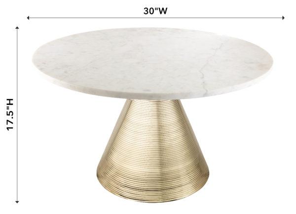 Tempo Marble Cocktail Table