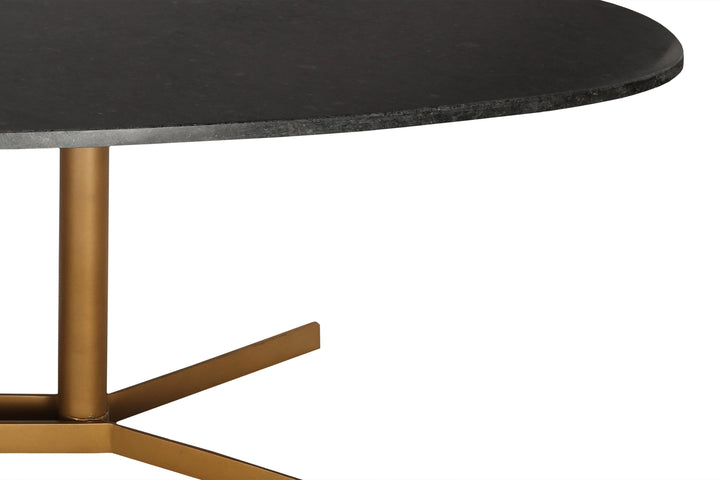 Gemma Black Marble Cocktail Table