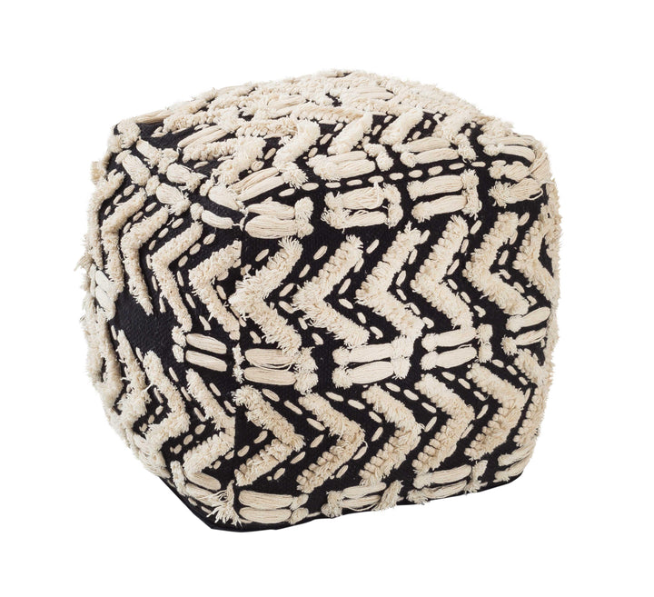 Mariel Cotton Pouf