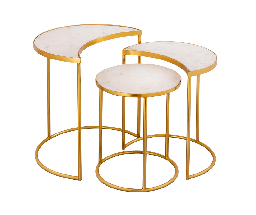 Crescent Nesting Tables