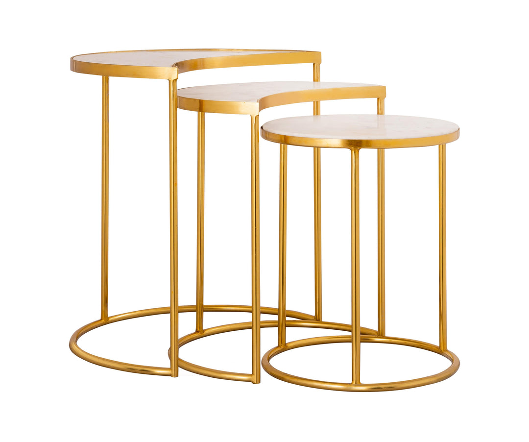 Crescent Nesting Tables