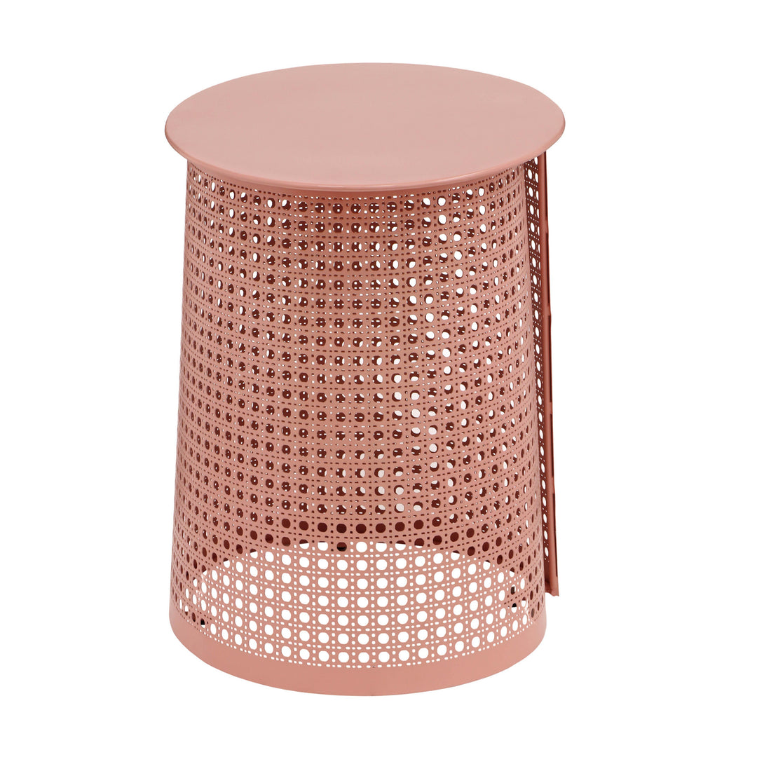 Pesky Coral Pink Side Table