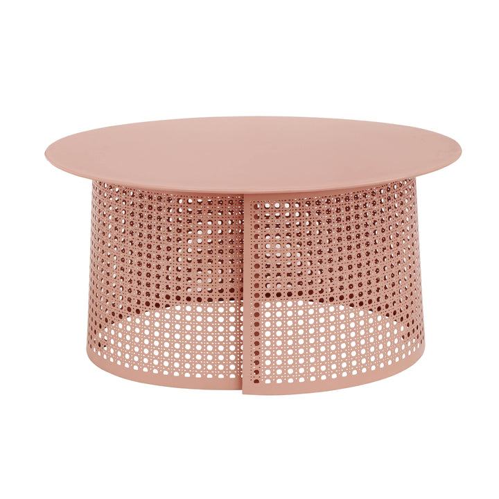 Pesky Coral Pink Coffee Table