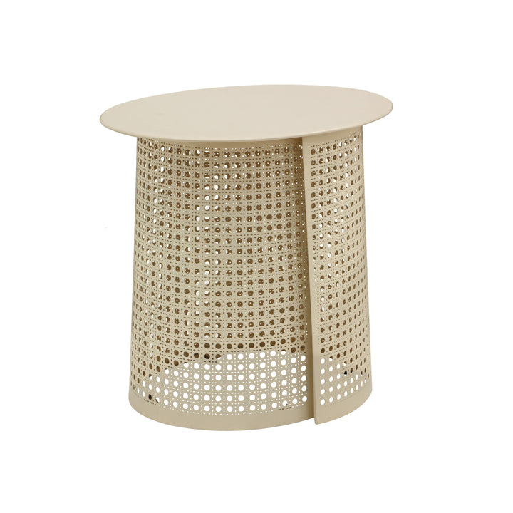 Pesky Eggnog Cream Side Table