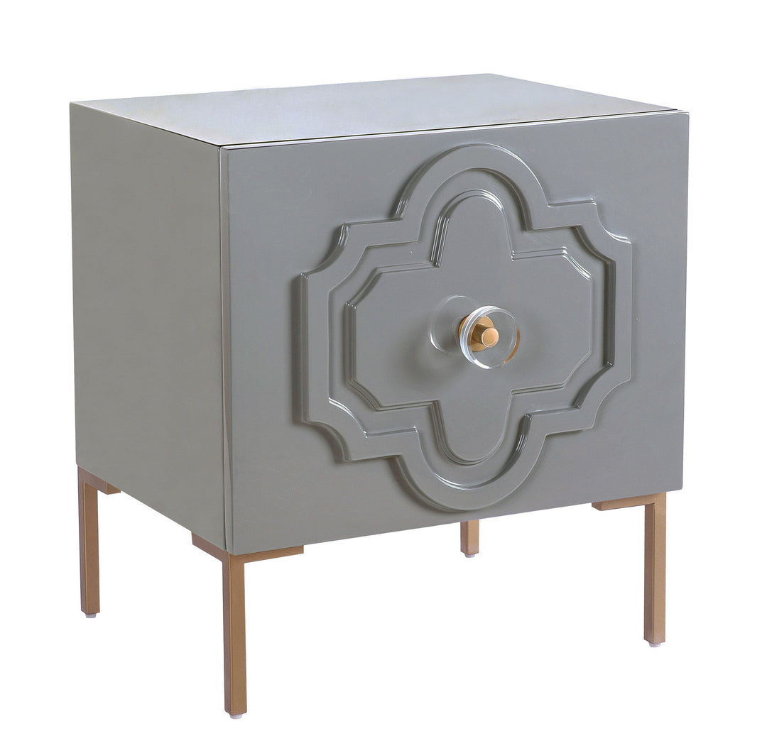 Anna Pink Lacquer Side Table