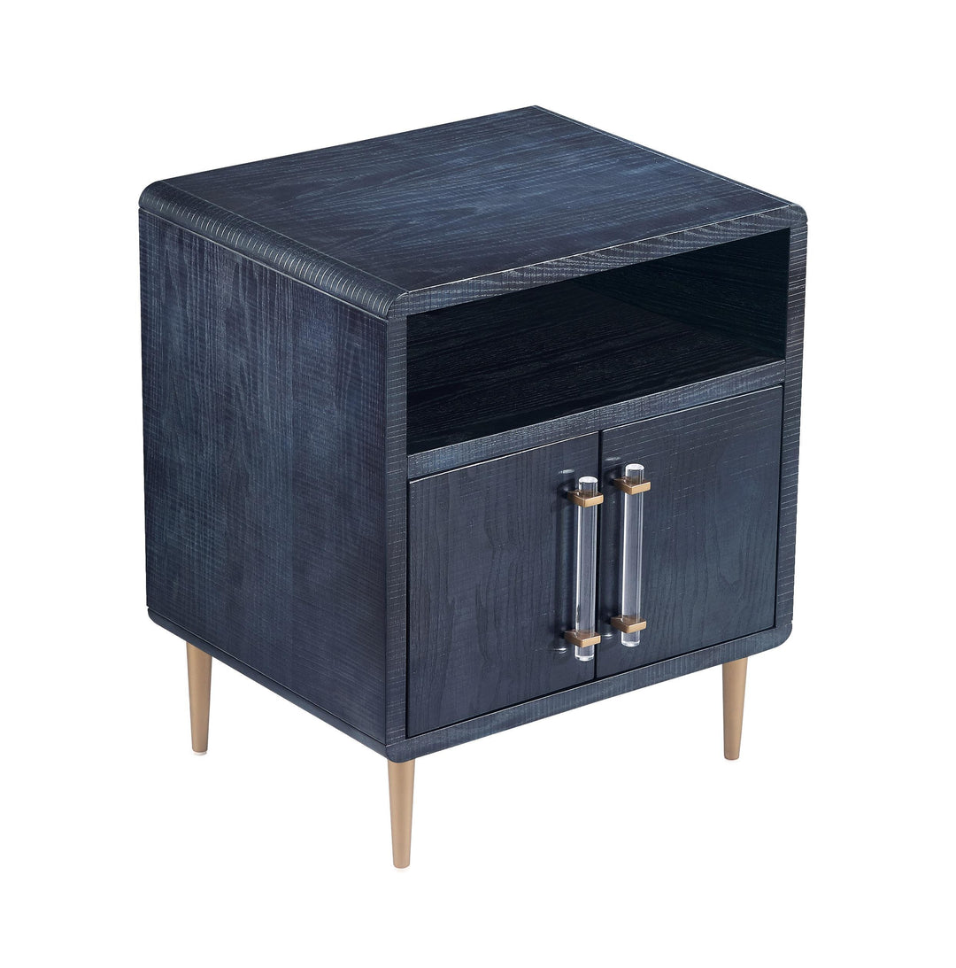 Marco Lacquer Indigo Side Table