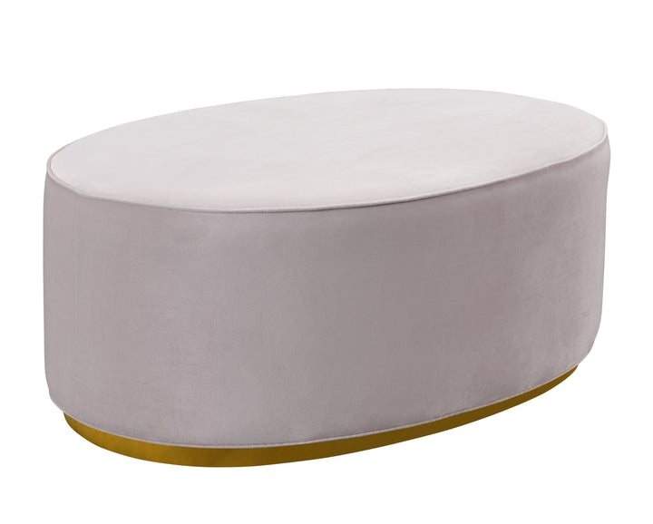 Scarlett Blush Ottoman