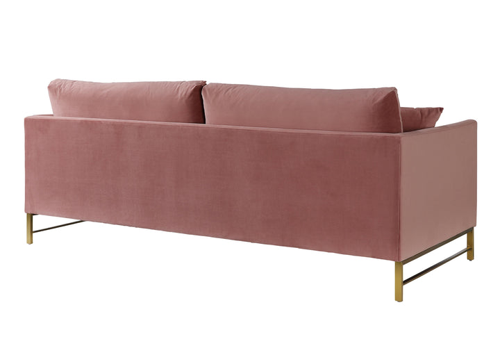 Massi Rose Velvet Sofa