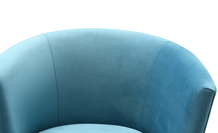 Noah Lake Blue Swivel Chair