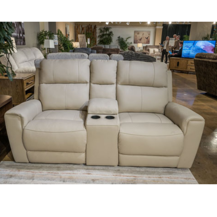 Dahlmoore Power Reclining Loveseat with Console