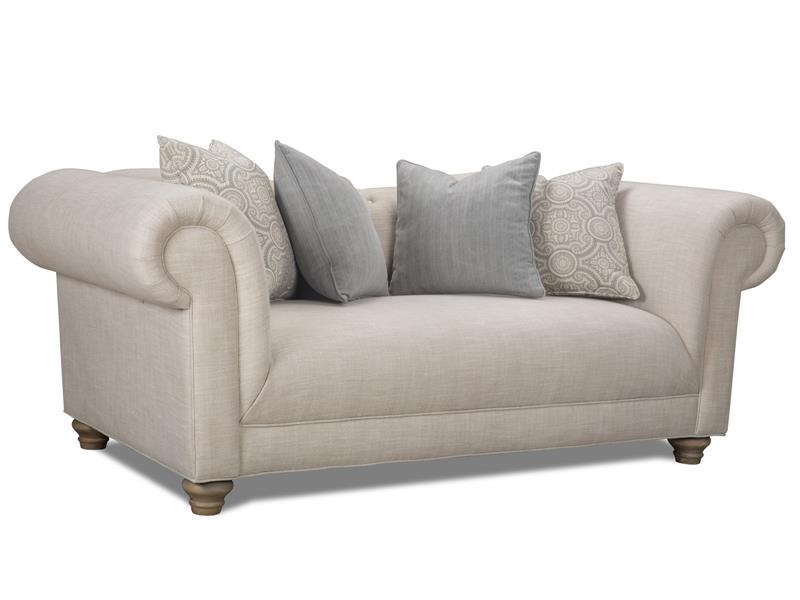 Pewter Loveseat KD