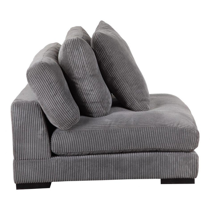 Tumble Slipper Chair Charcoal